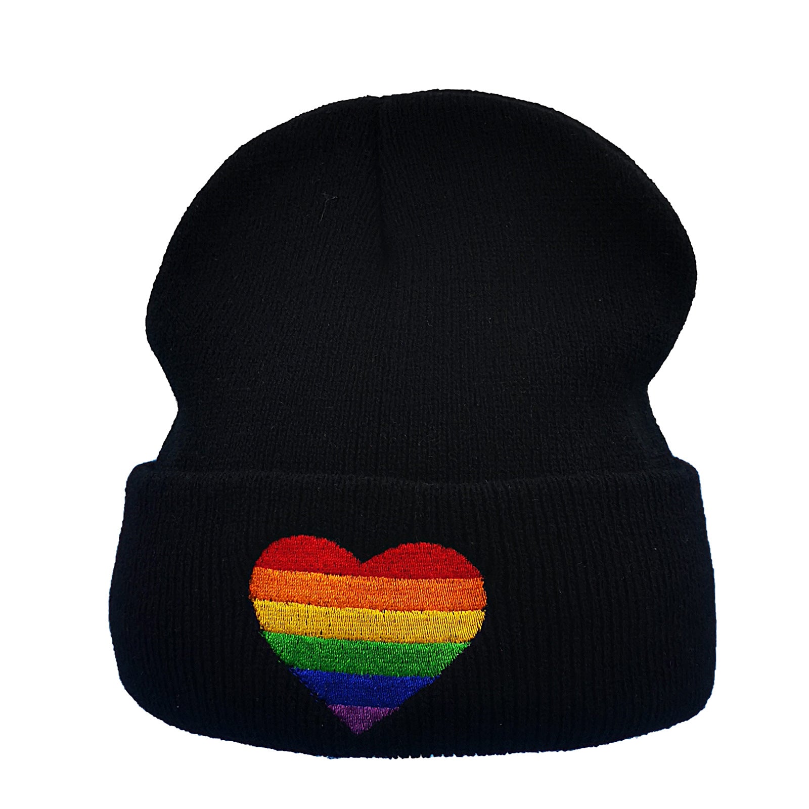 LGBP Love embroidered rainbow hat