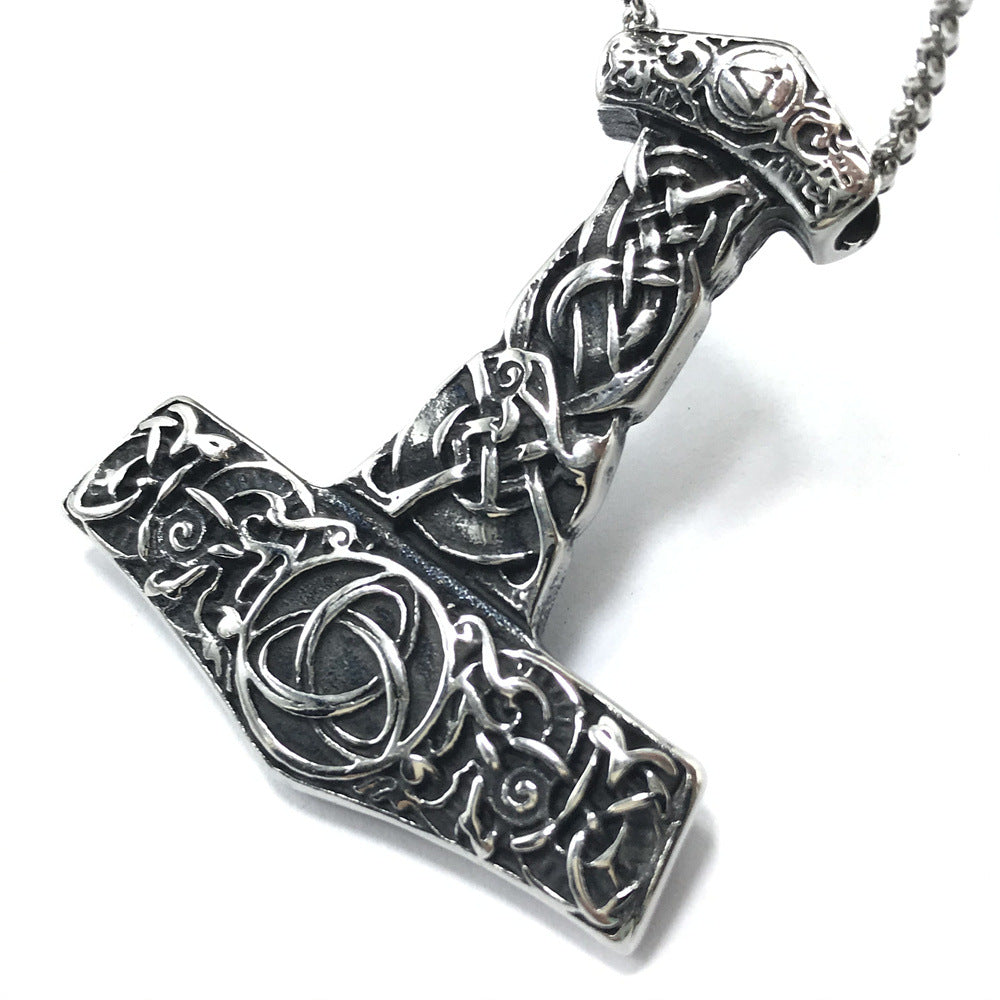 Rune Warhammer Necklace