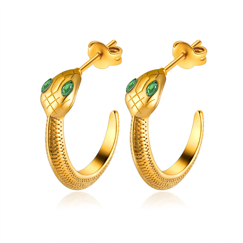 Personalized Snake Earring