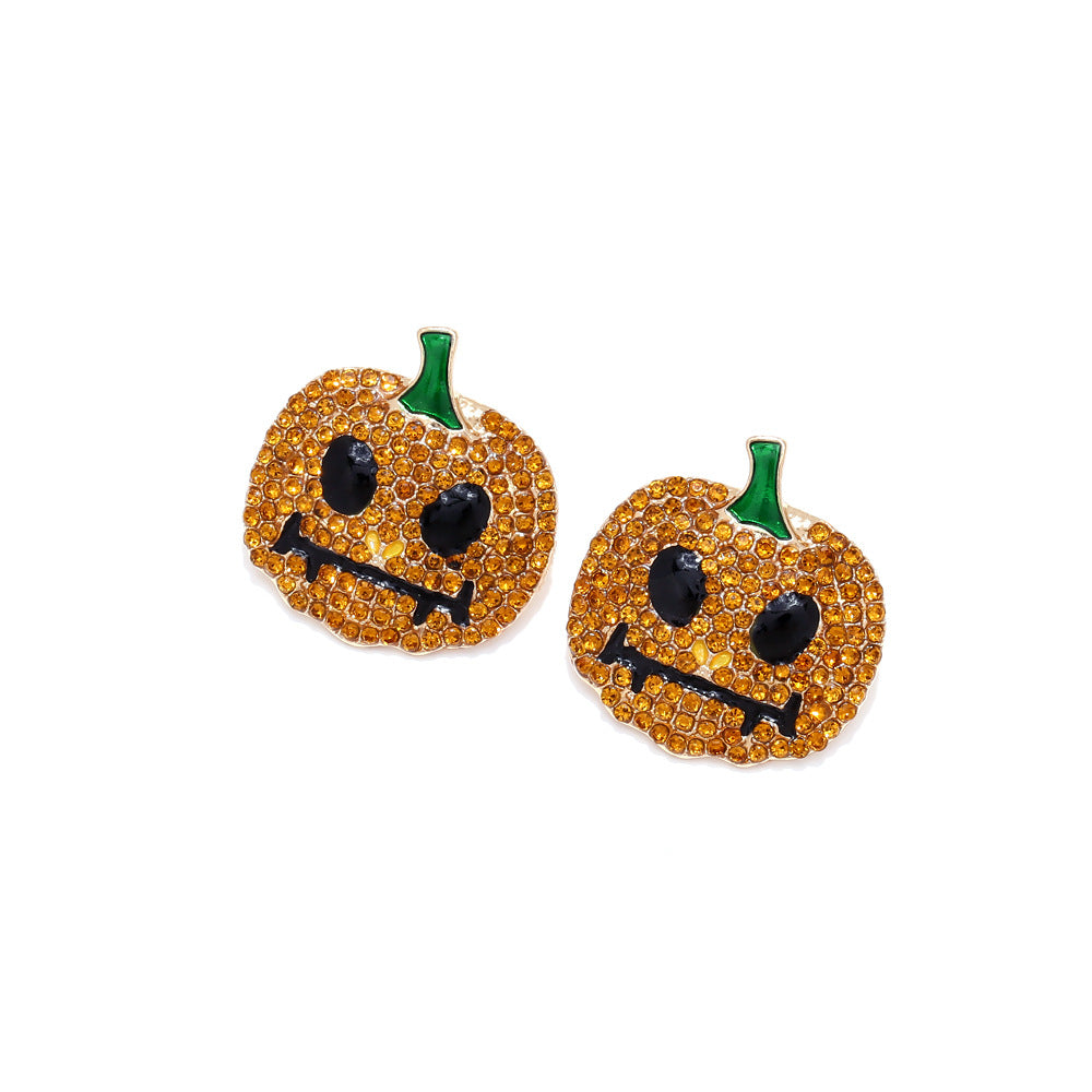 Pumpkin Lamp Earrings