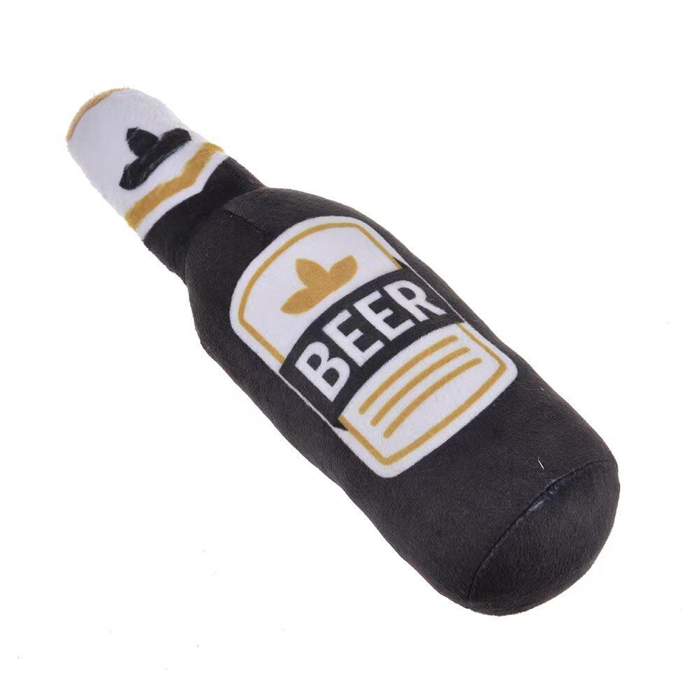 Vodka Whiskey Bottle Pet Toy