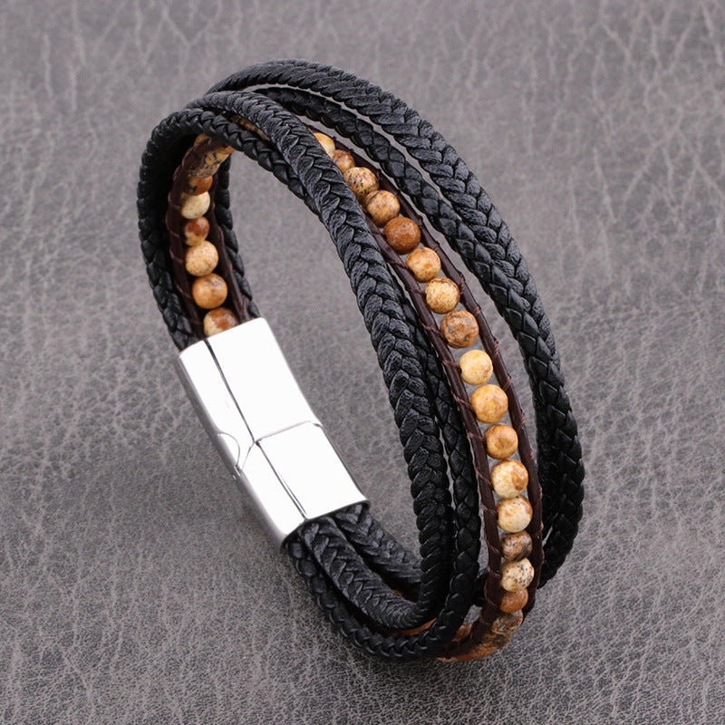 Beaded Woven Bracelet