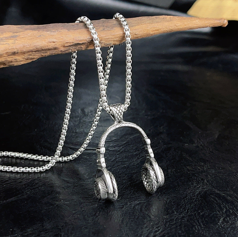 Music Earphone Necklace