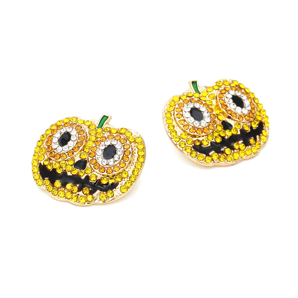 Halloween Pumpkin Earring