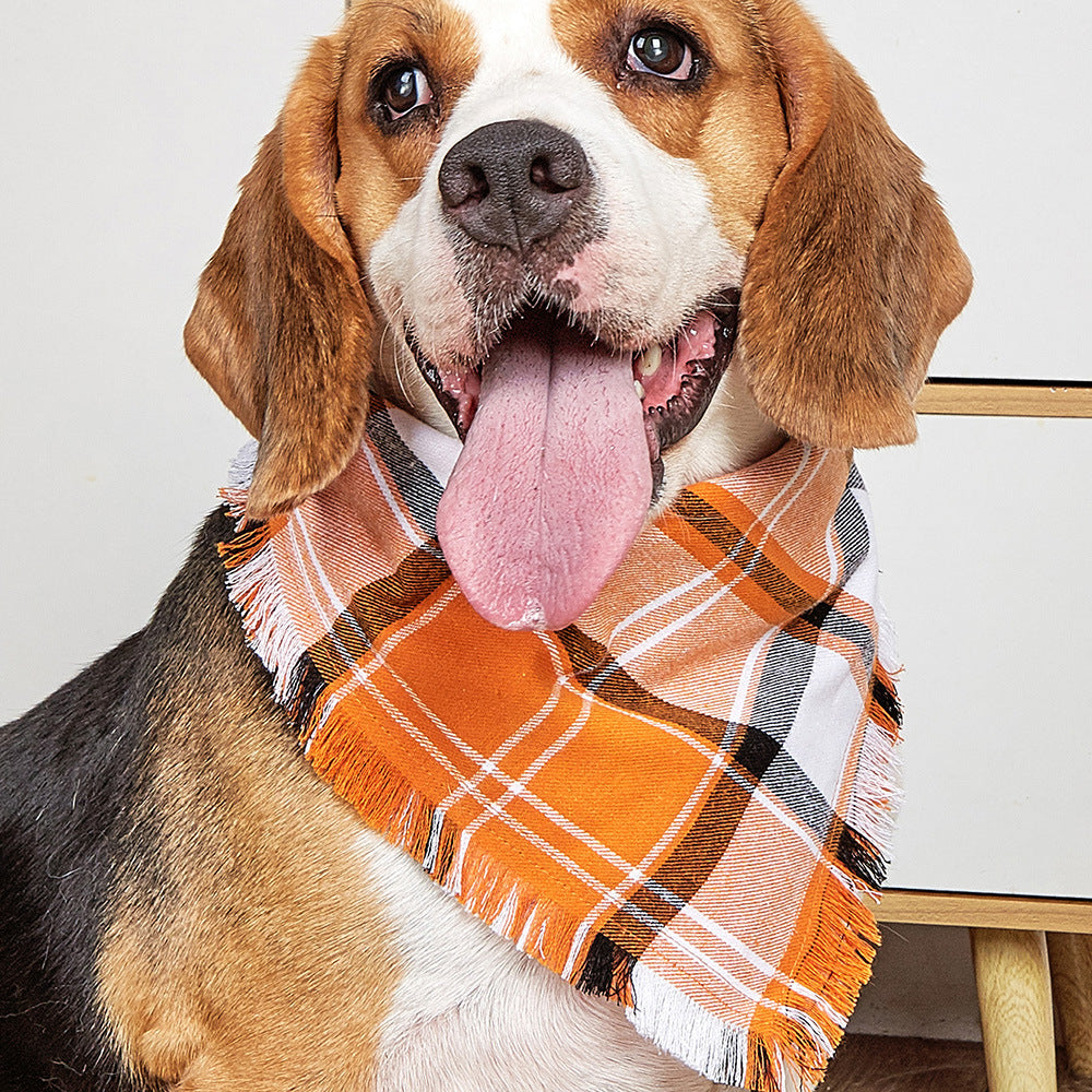 Plaid Pet Bandanas