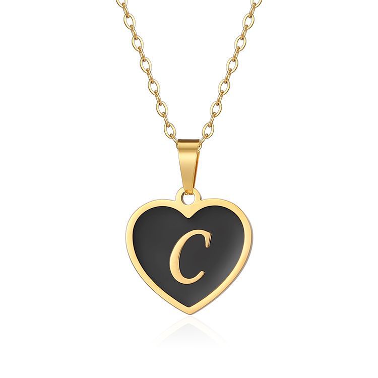 Fashion love letter necklace