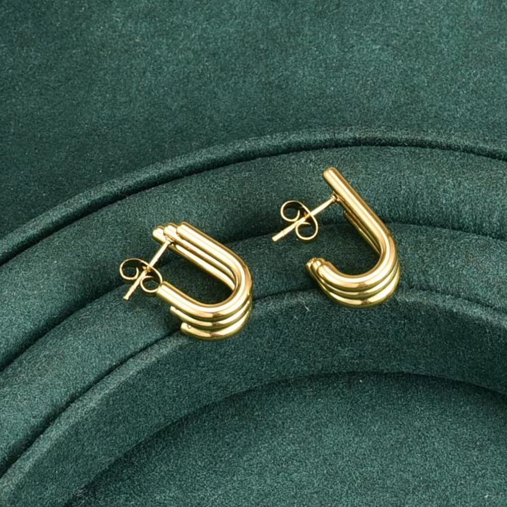 Multi-layered instrument earring