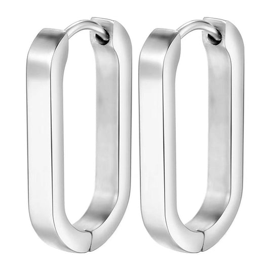 Gold U-shaped Earrings
