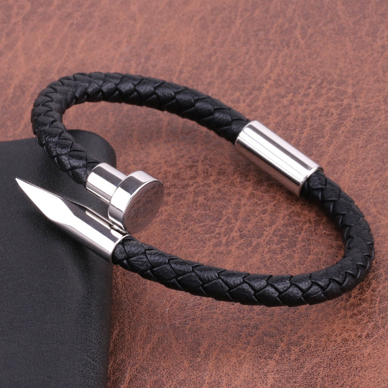 Men's  Leather  Bracelet