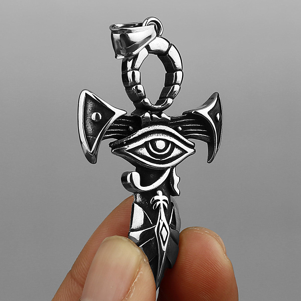 Goth Eye of Horus Necklace