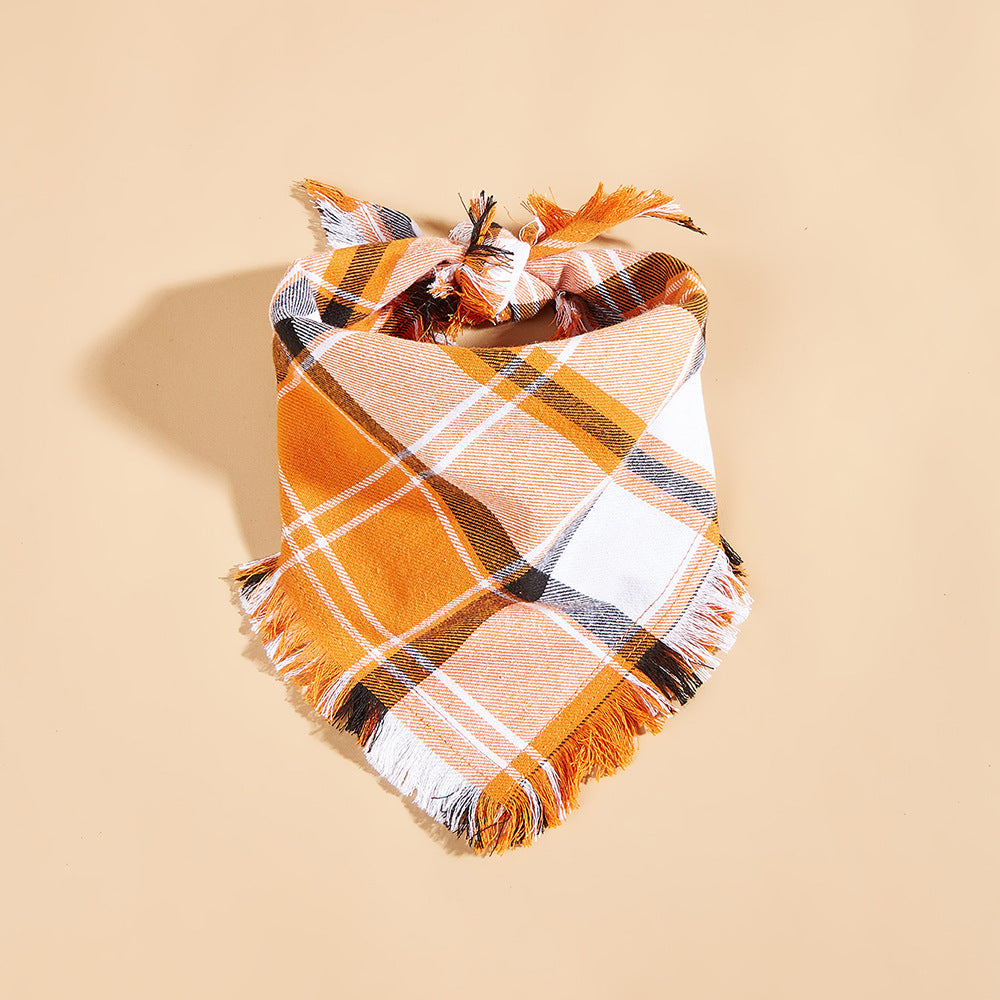 Plaid Pet Bandanas