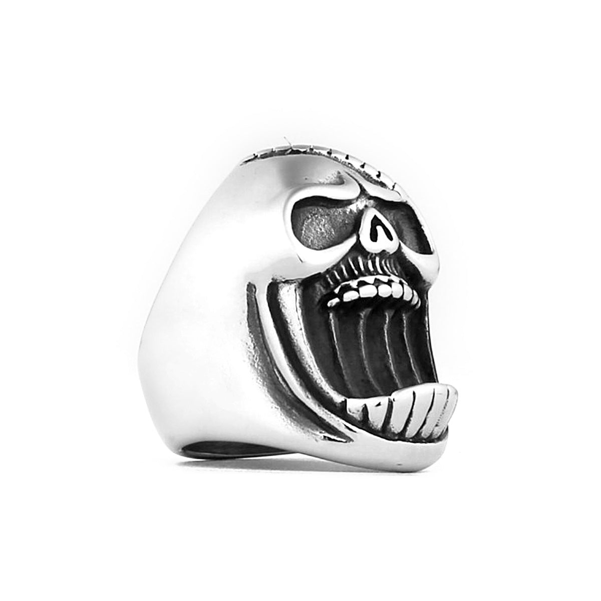 Can Open Beer Bottle Opener Skull Ring