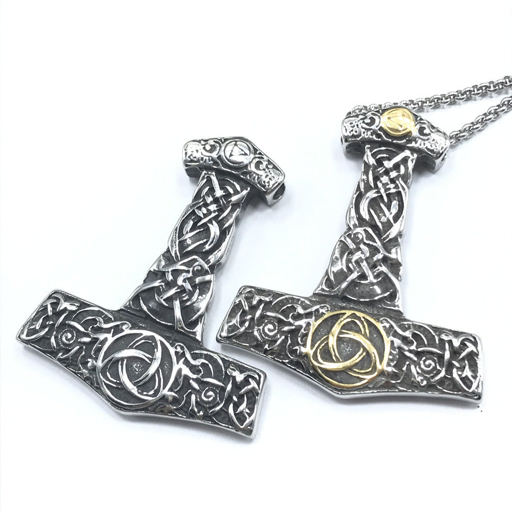 Rune Warhammer Necklace