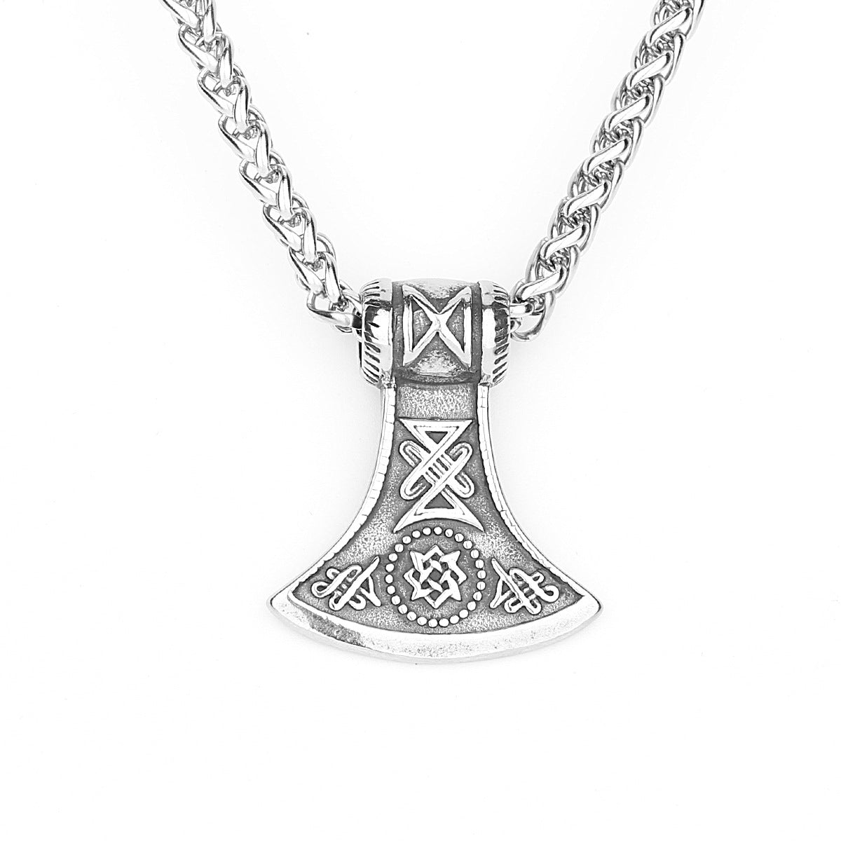 Goth Axe Rune Necklace