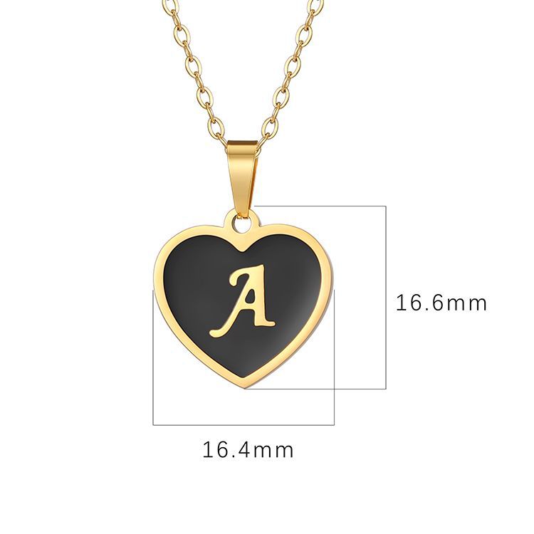 Fashion love letter necklace