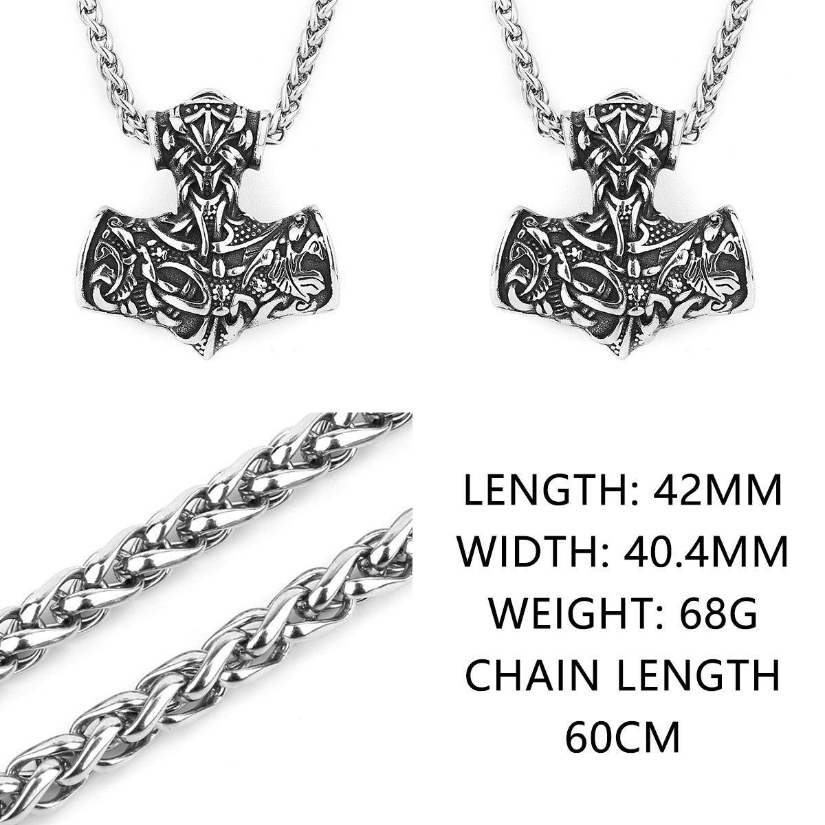 Thor's Hammer Terminal necklace