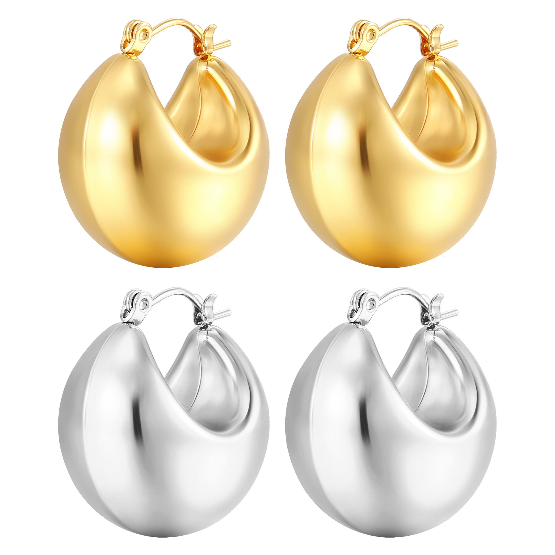 Irregular Ball Earring