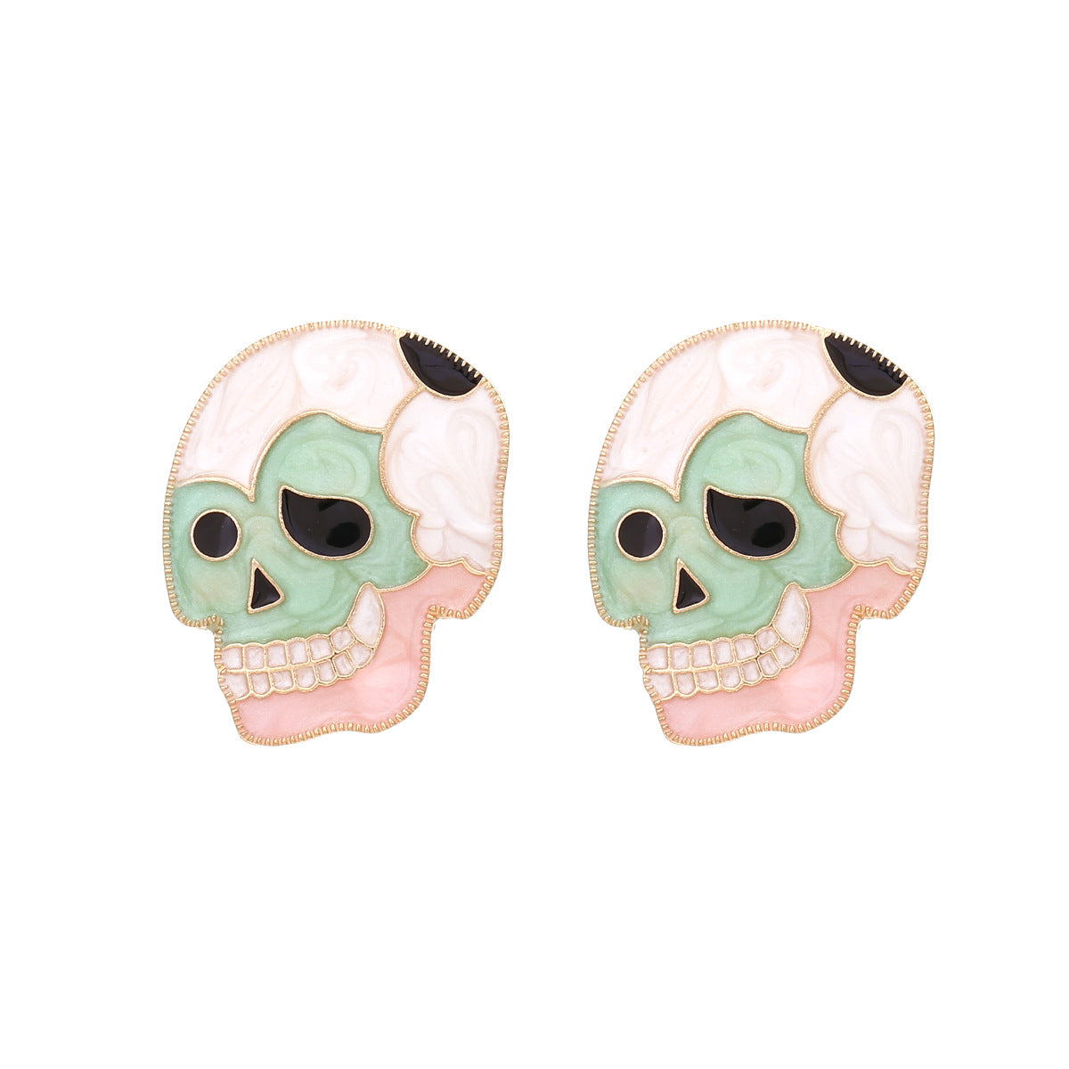 Funny Skull Earrings