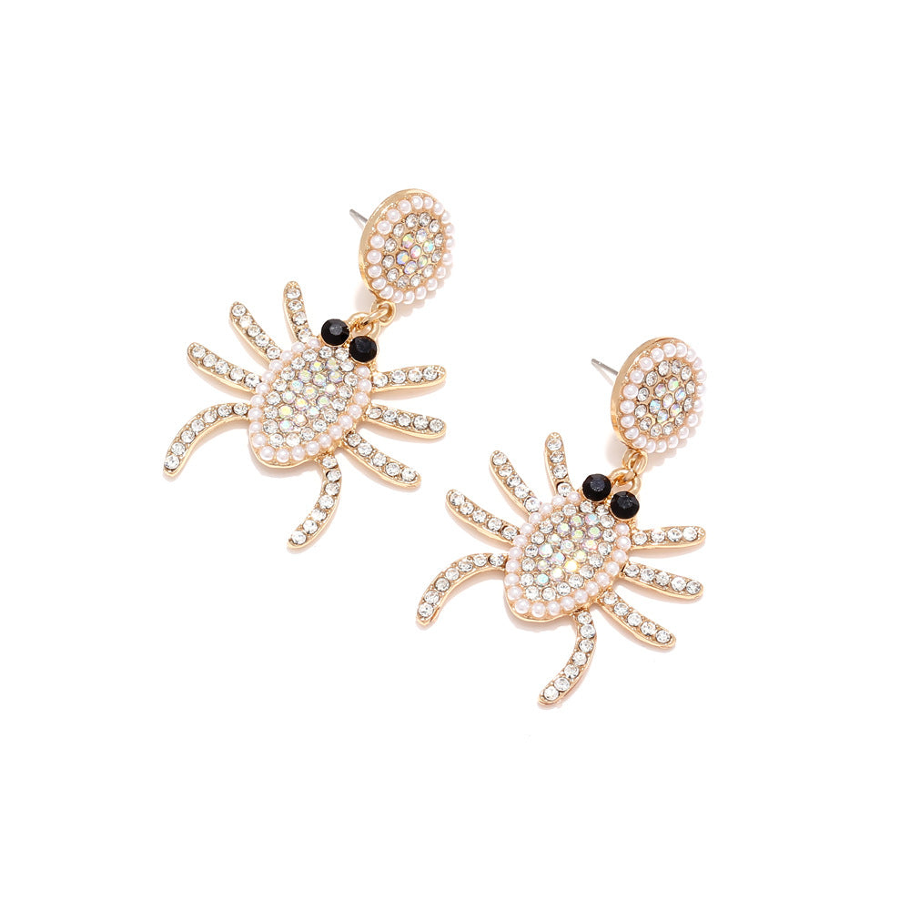 Alloy Spider Earrings