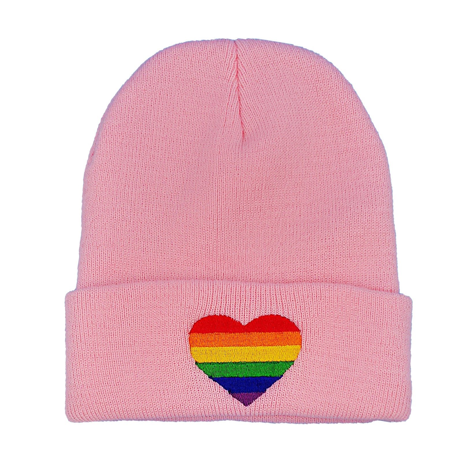 LGBP Love embroidered rainbow hat