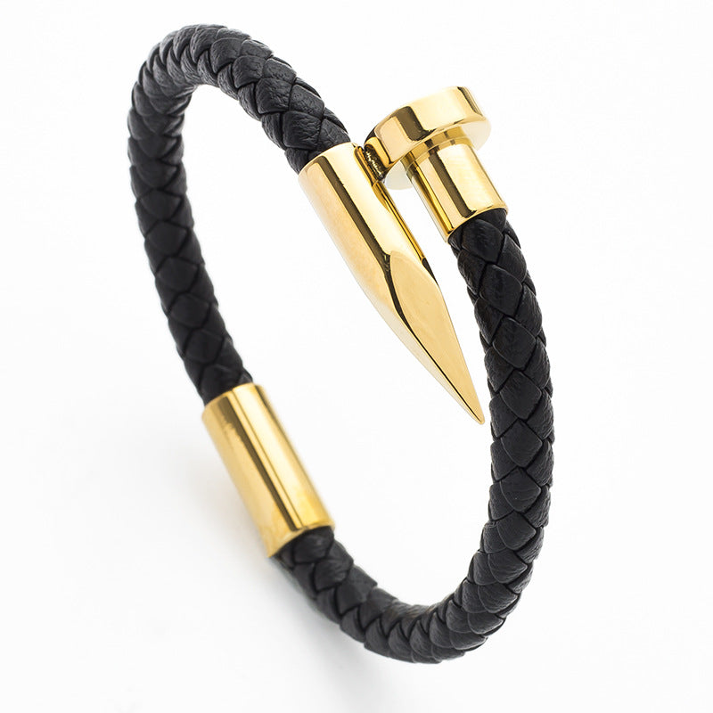 Men's  Leather  Bracelet