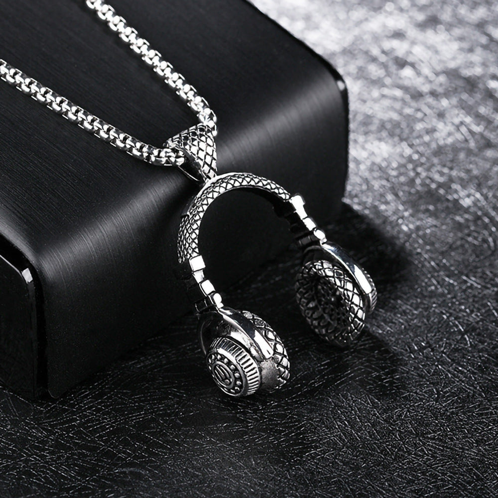 Music Earphone Necklace