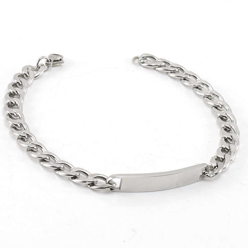 Popular NK Chain Bend Bracelet