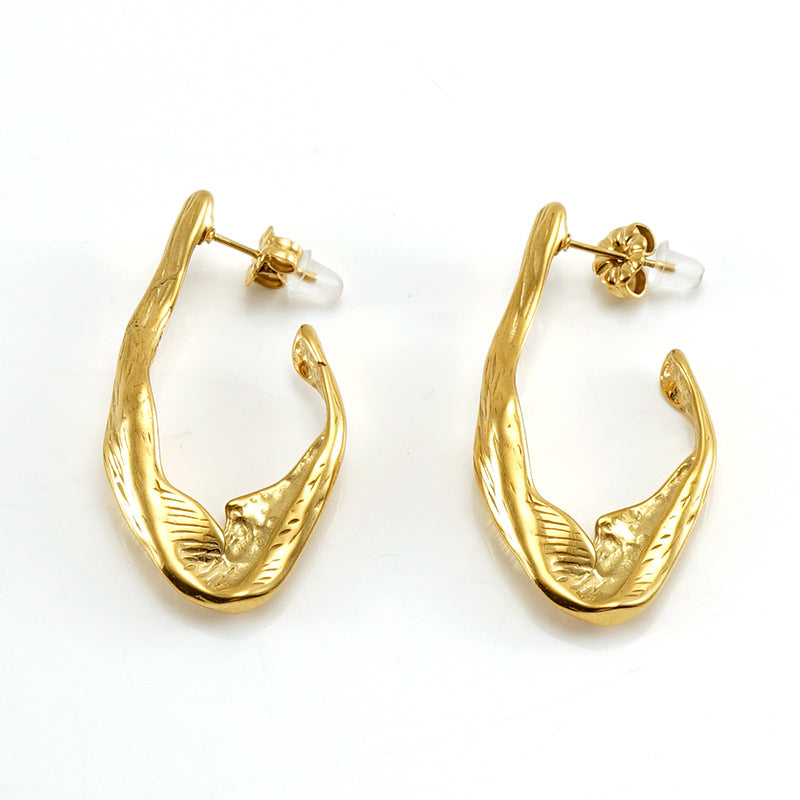 Minimal Irregular Earring