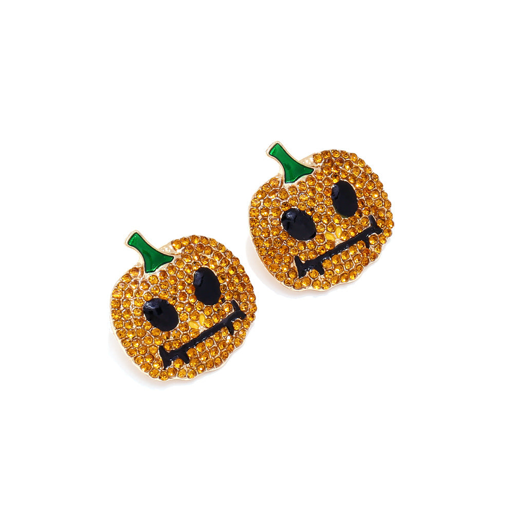 Pumpkin Lamp Earrings