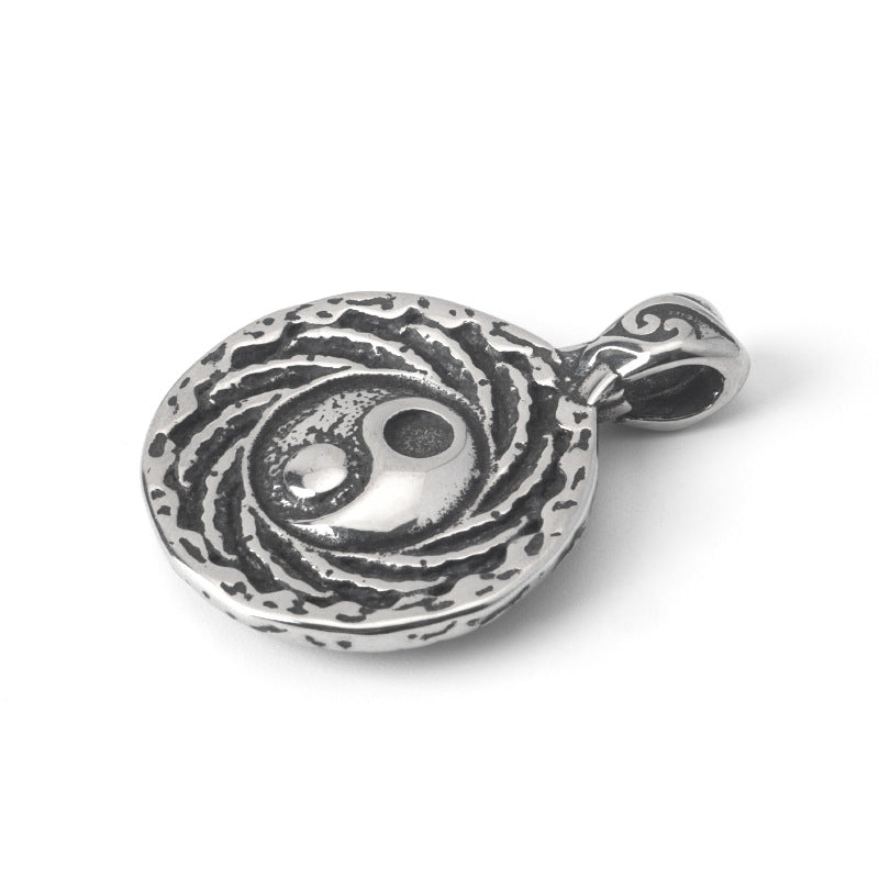 Yin Yang Tai Chi Eight Trigrams Necklace