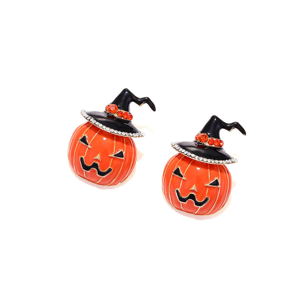 Halloween Witch Hat Earring