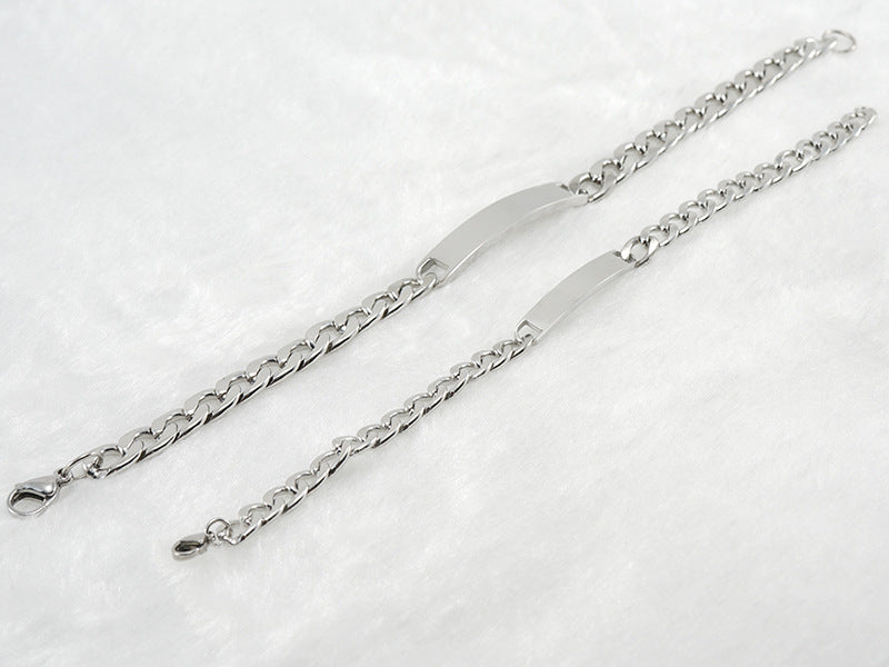 Popular NK Chain Bend Bracelet