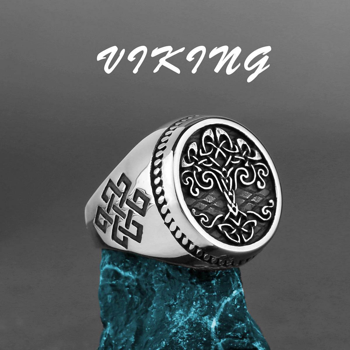 Goth Tree of Life Ring