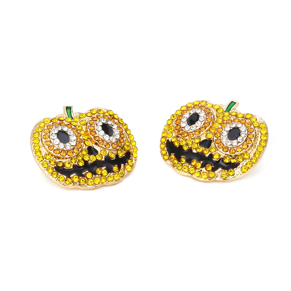 Halloween Pumpkin Earring