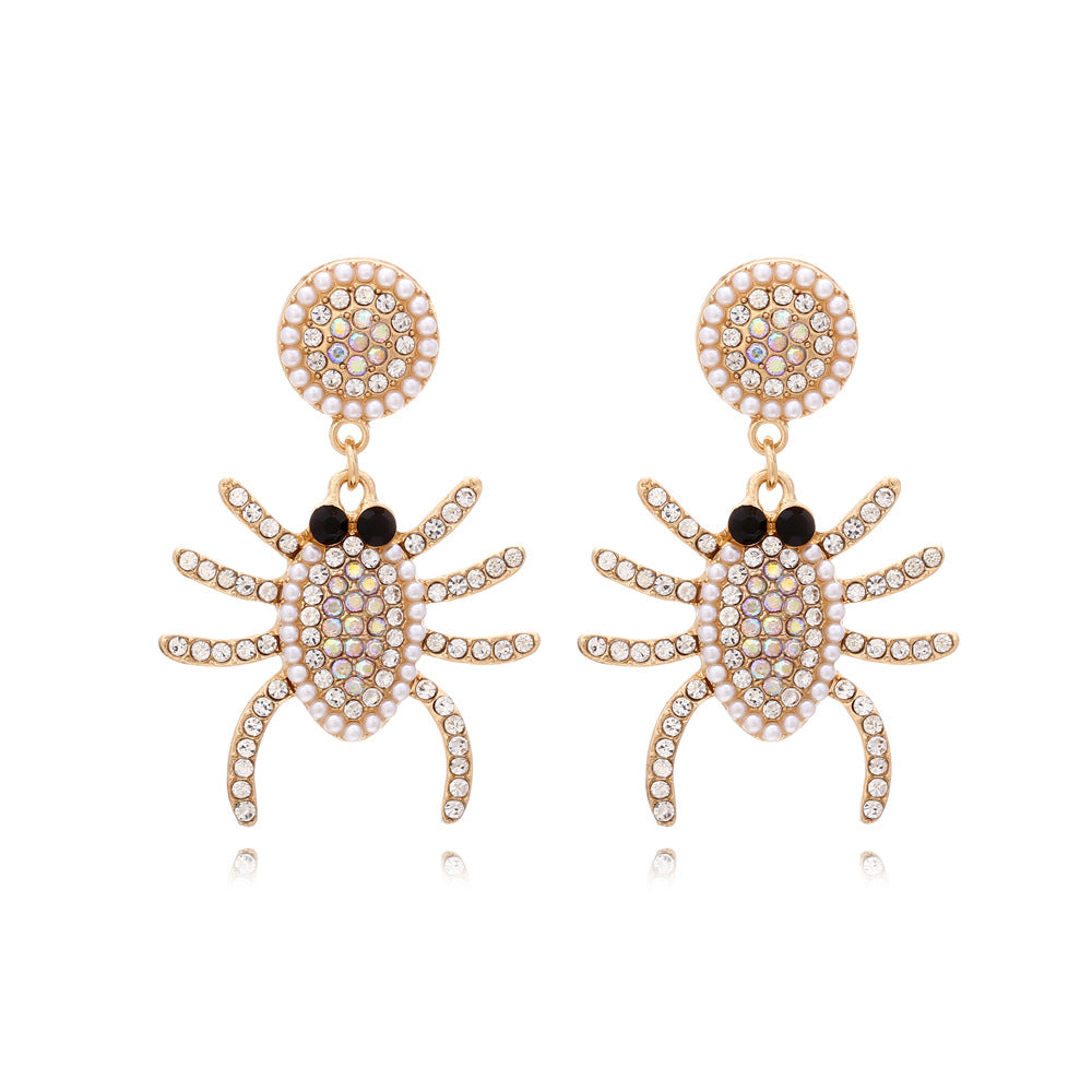 Alloy Spider Earrings