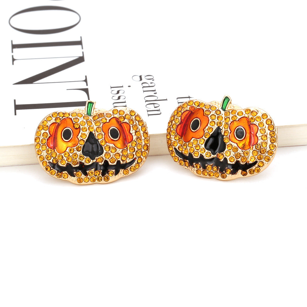 Halloween Pumpkin Earring