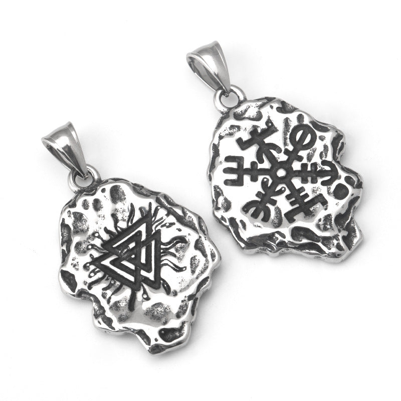 Snowflake Geometry Meteorite Necklace