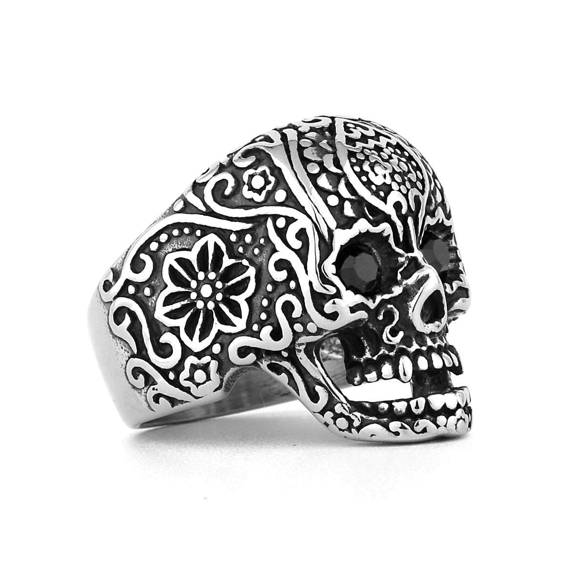 Goth Skull Ring