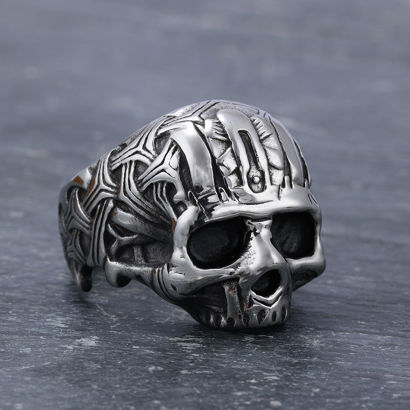 Goth Skull Ring