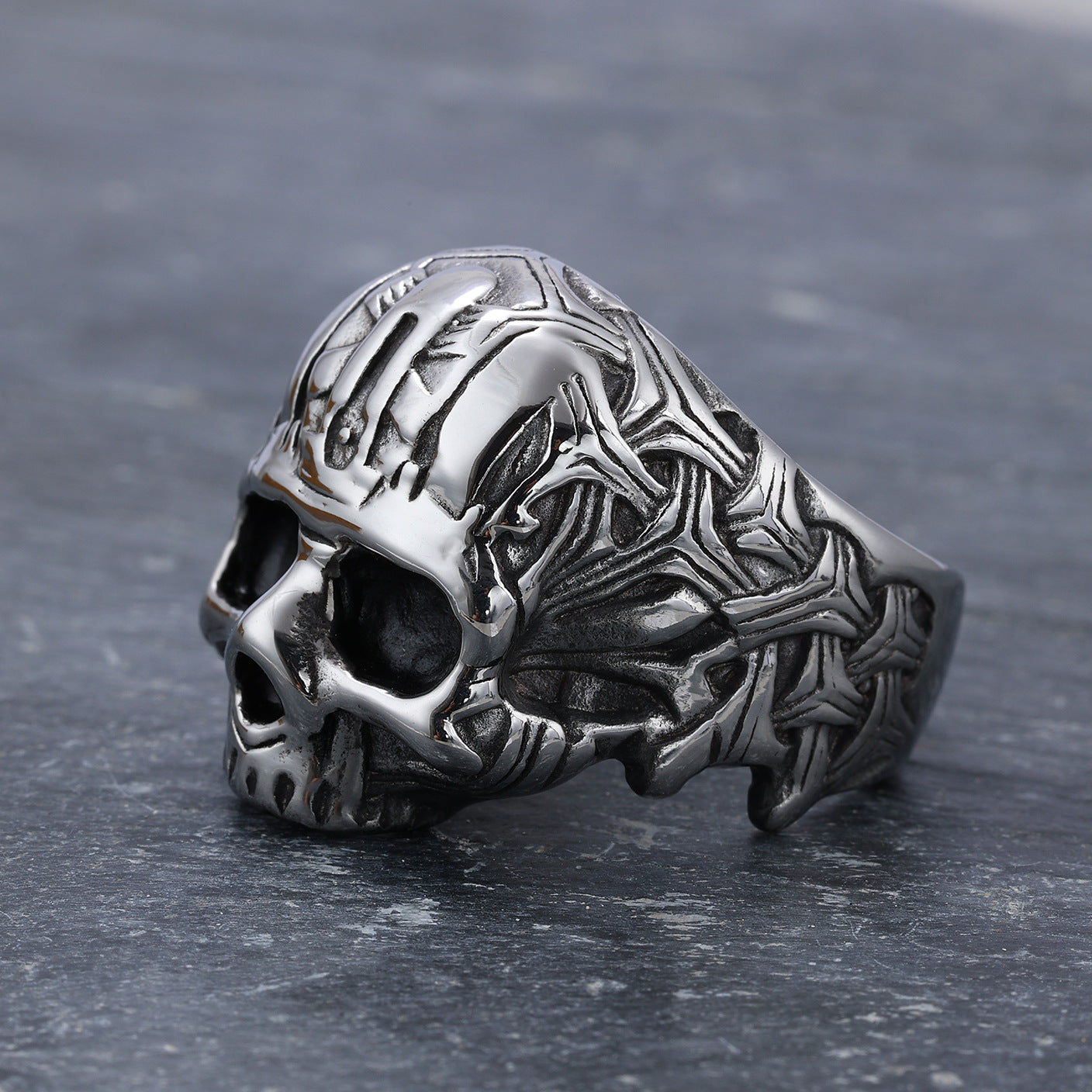 Goth Skull Ring