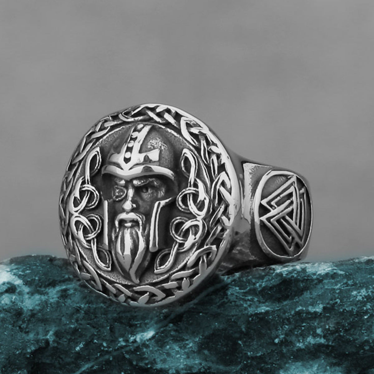 Odin Celtic titanium steel ring