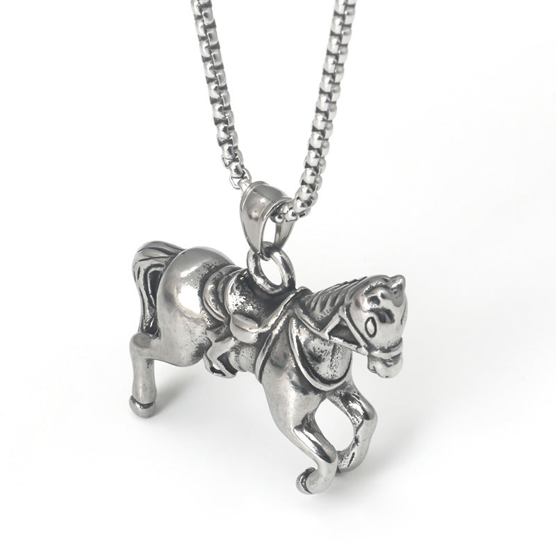 Horse Art Necklace