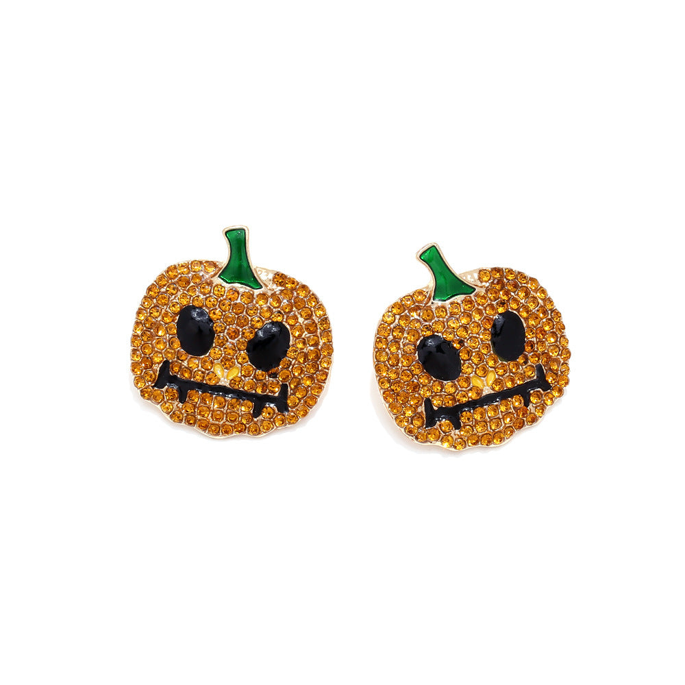 Pumpkin Lamp Earrings