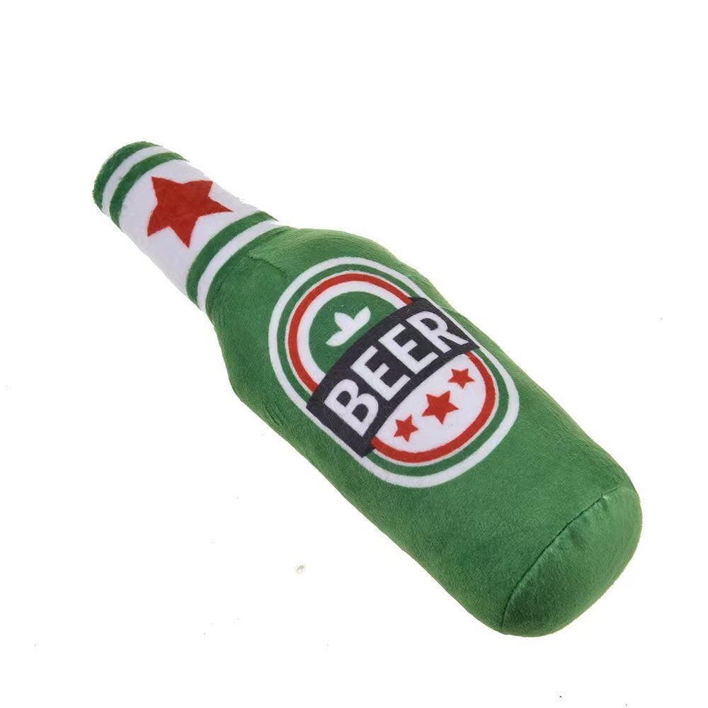 Vodka Whiskey Bottle Pet Toy