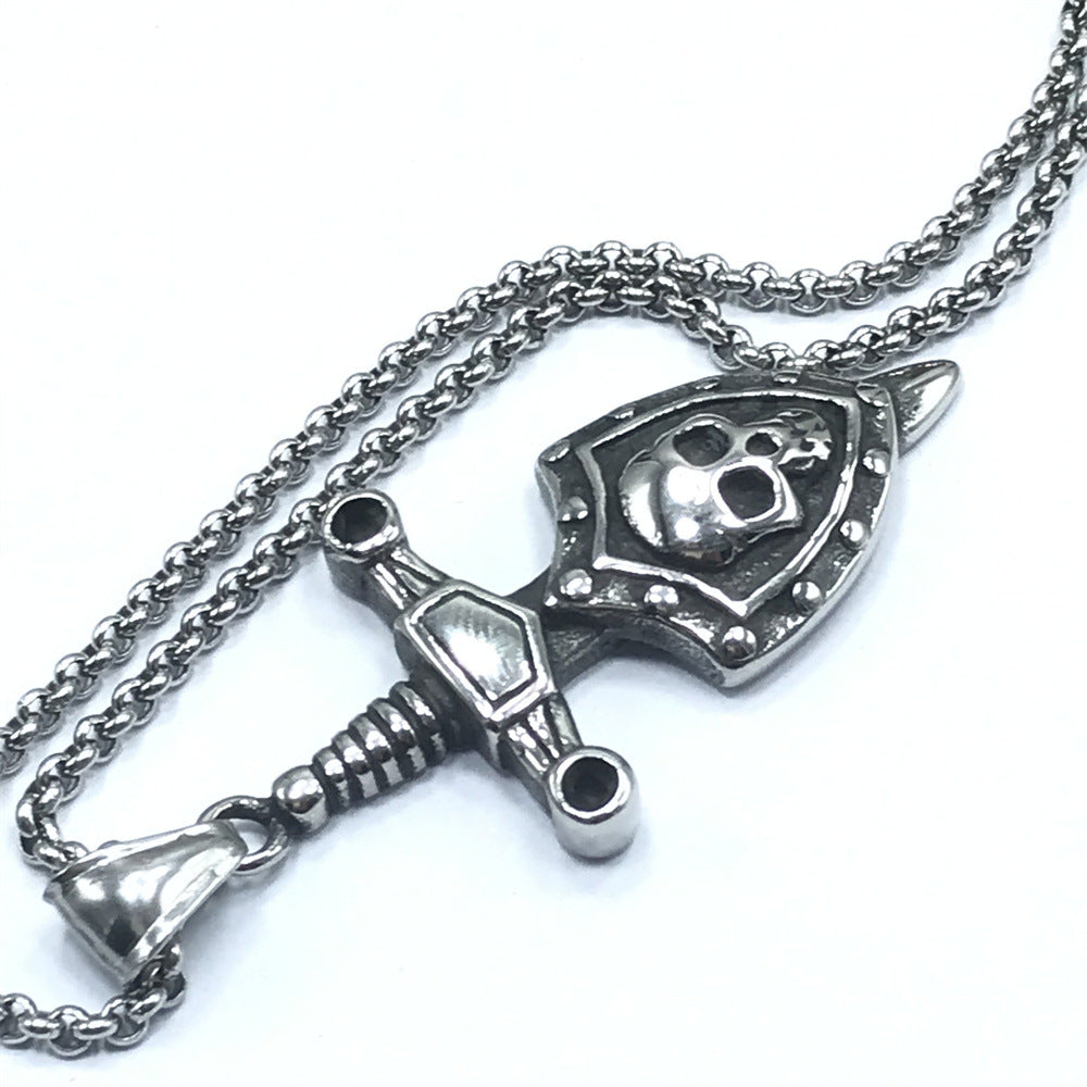 Hip Hop Skull Necklace