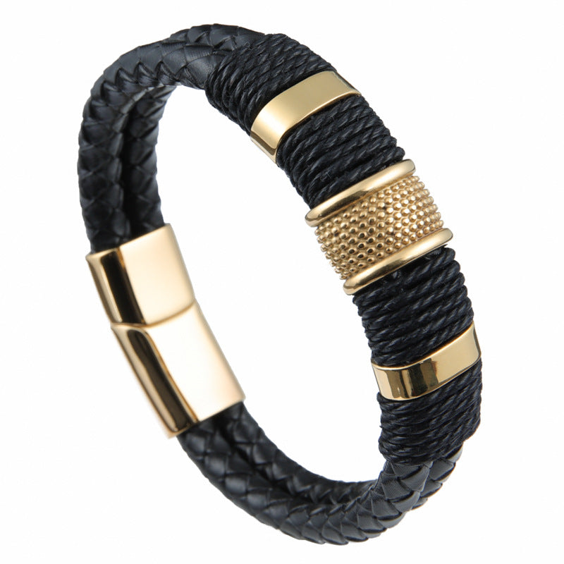 Men's  Leather Bracelet