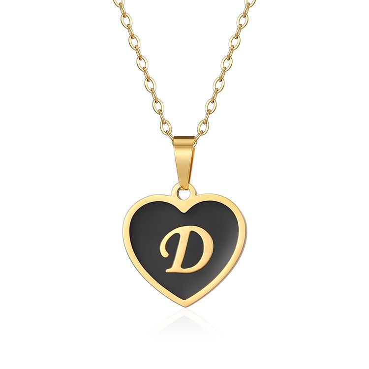 Fashion love letter necklace