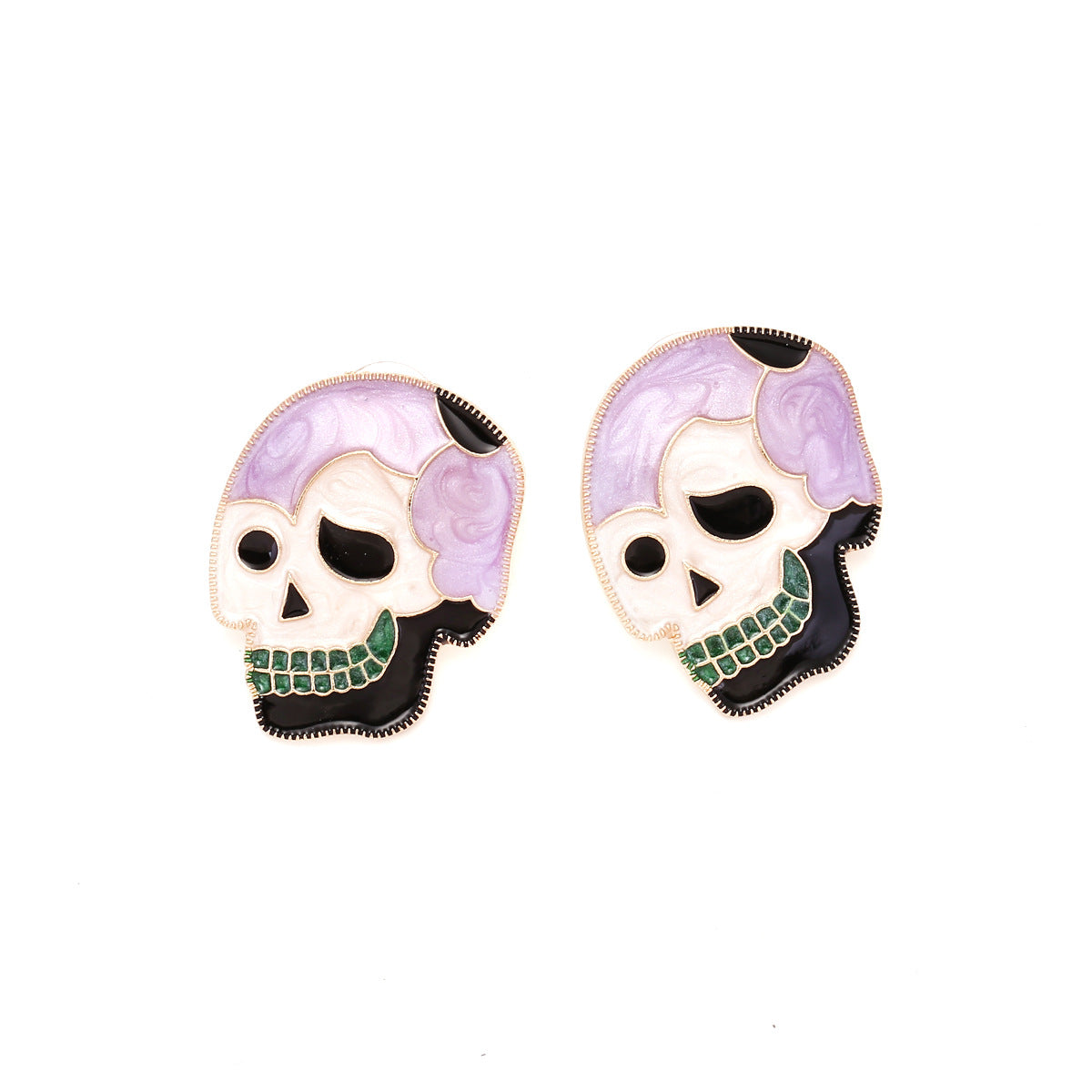 Funny Skull Earrings