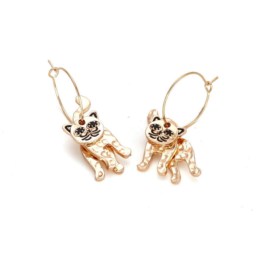 Halloween Cat Earring