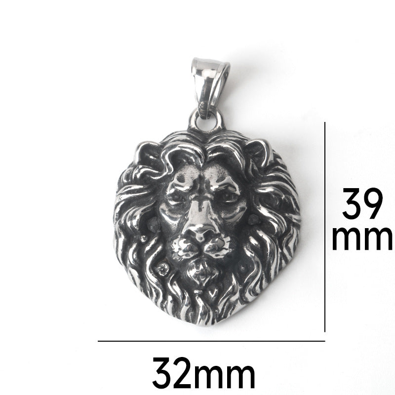 Lion Head Necklace